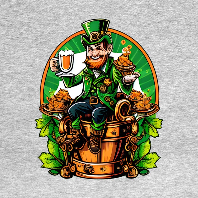 Leprechaun Beer With Me For Lucky St. Patrick's Day by Lisa L. R. Lyons